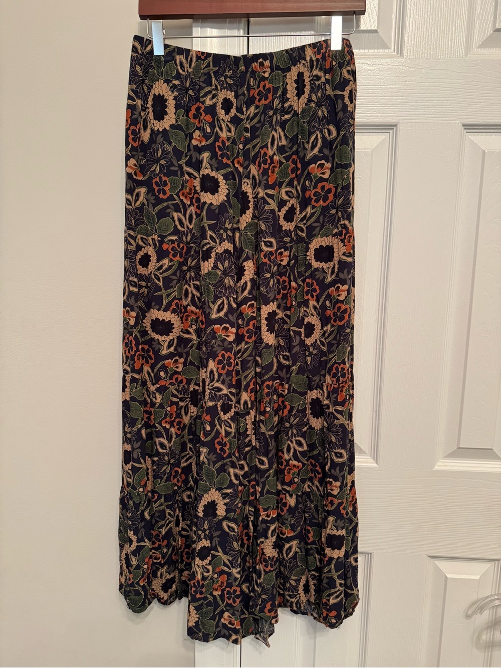 Natural Life Ruffled Floral Pants